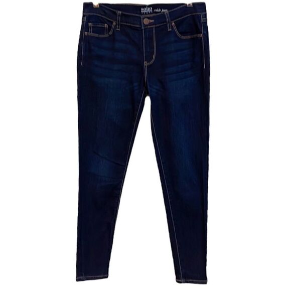 Soho Ankle Jeans. Women’s Size 4.  Dark Wash. Cropped Ankle. - Picture 1 of 6
